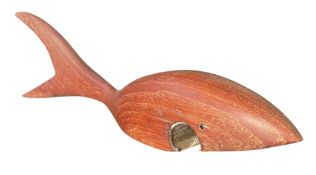 MID CENTURY DANISH TEAK BOTTLE OPENER