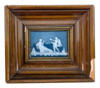 MANNER OF MARCEL CHAUFRIASSE FOR LIMOGES - PATE SUR PATE GLAZED PORCELAIN PANEL