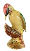 20TH CENTURY BESWICK PORCELAIN FIGURINE OF A WOODPECKER MODEL 1218