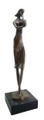 AFTER BERNARD KIM (B.1942) - BRONZE WORKED SCULPTURE