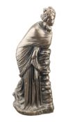 AFTER FERDINAND BARBEDIENNE - 20TH CENTURY BRONZE FIGURE OF GREEK MUSE POLYMNIE