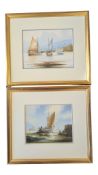 KEN HAMMOND (B. 1948) - TWO LATE 20TH CENTURY MARITIME ARTWORKS