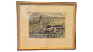 THE FIRST OF SEPTEMBER - PARTRIDGE SHOOTING BY HARRISON WEIR