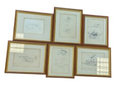 COLLECTION OF 19TH CENTURY ITALIAN LANDSCAPE ILLUSTRATIONS