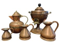 COLLECTION OF LATE 19TH / EARLY 20TH CENTURY COPPER WARES