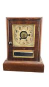 LATE 19TH CENTURY AMERICAN MANTEL CLOCK