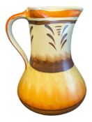 1930S MYOTT SON & CO ART DECO CERAMIC JUG