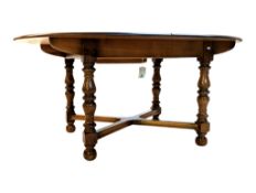 ERCOL FURNITURE WINDSOR GOLDEN DAWN BEECH & ELM DINING TABLE