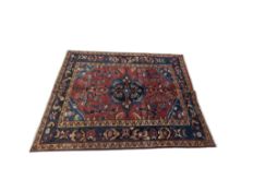 VINTAGE NORTH WEST PERSIAN HERIZ FLOOR RUG