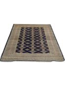 VINTAGE NORTH EAST PERSIAN TURKOMAN FLOOR RUG