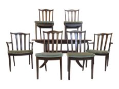 G PLAN FURNITURE - LATE 20TH CENTURY TEAK DINING TABLE