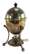 HARD SOLDERED - EARLY 20TH CENTURY SILVER PLATED FOUR EGG CODDLER