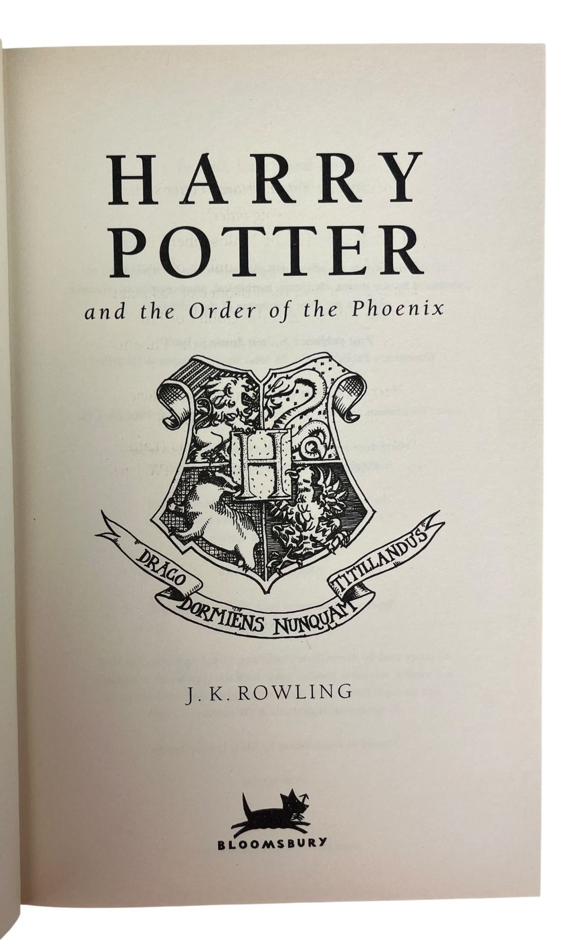 ROWLING, J. K. - COMPLETE RUN OF HARRY POTTER NOVELS, INC. FIRST EDITIONS - Image 5 of 7
