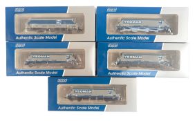 MODEL RAILWAY - DAPOL N GAUGE YEOMAN WAGONS