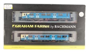 MODEL RAILWAY - GRAHAM FARISH N GAUGE 2 CAR DMU LOCOMOTIVE SET