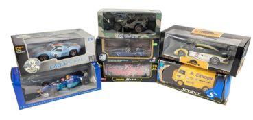 DIECAST - x7 1/18 SCALE SOLIDO, CHRONO, EAGLE'S RACE MODEL CARS