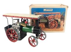 MAMOD - BOXED LIVE STEAM TRACTION ENGINE T.E.1A