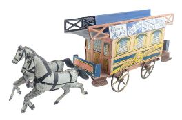 TIN TOYS - VINTAGE ADVERTISING TINPLATE HORSE & TRAM