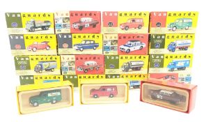 DIECAST - COLLECTION OF LLEDO VANGUARDS DIECAST MODELS