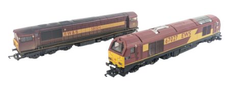 MODEL RAILWAY - X2 HORNBY OO GAUGE LOCOMOTIVES