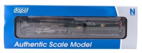 MODEL RAILWAY - BOXED DAPOL N GAUGE LOCOMOTIVE - 'FLYING SCOTSMAN'