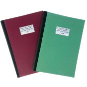 H. DALTON CLIFFORD - TRAVELS WITH A WHEEZE, PROOF COPY / UNPUBLISHED, 2VOLS