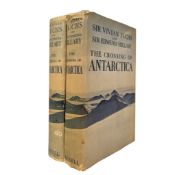SIR EDMUND HILLARY & SIR VIVIAN FUCHS - 1958 THE CROSSING OF THE ANTARCTIC, SIGNED COPIES