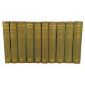 AUSTEN, JANE - 1910 THE NOVELS OF JANE AUSTEN IN TEN VOLUMES, COLOUR PLATES