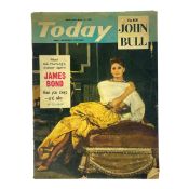 TODAY MAGAZINE - 1960 FIRST ISSUE OF IAN FLEMING'S JAMES BOND STORY 
