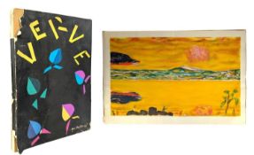 1940 VERVE: THE FRENCH REVIEW OF ART, WITH AN ORIGINAL LITHOGRAPH FROM PIERRE BONNARD