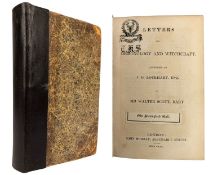 SCOTT, SIR WALTER - 1830 LETTERS ON DEMONOLOGY AND WITCHCRAFT, FIRST EDITION