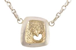 SARAH PREISLER HALLMARKED SILVER PENDANT NECKLACE