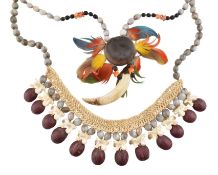 TWO INDIGENOUS TRIBAL NECKLACES