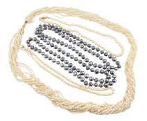 COLLECTION OF PEARL JEWELLERY