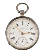 STEWART DAWSON VICTORIAN HALLMARKED SILVER POCKETWATCH