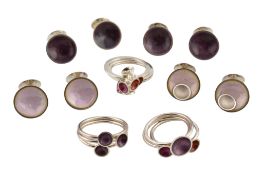 KOKKINO STACKING RINGS & CUFFLINKS