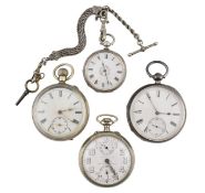 COLLECTION OF POCKETWATCHES