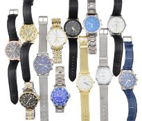 COLLECTION OF TWELVE WRISTWATCHES
