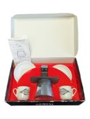 1960S GEMINI EXPRESS ITALIAN STOVETOP ESPRESSO MAKER SET