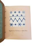 HAND-MADE SEWING EMBROIDERY SCRAPBOOK