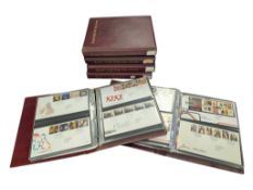 COLLECTION OF 1990S / 2000S FIRST DAY COVERS ALBUMS