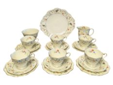 FOLEY CHINA - AN EARLY 20TH CENTURY ART DECO CIRCA 1910S PART TEA SERVICE