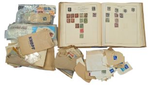 COLLECTION OF 19TH CENTURY & LATER STAMPS INC PENNY REDS IN ALBUM