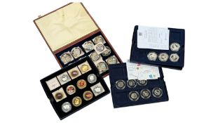 THE WESTMINSTER COLLECTION - SET OF COMMEMORATIVE COIN PACKS