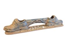 20TH CENTURY VINTAGE CAST IRON BOOT SCRAPER