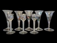 COLLECTION 18TH CENTURY GEORGE II & GEORGE III GLASSES