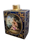 ROYAL VIENNA - C1900 PORCELAIN TEA CADDY
