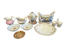 COLLECTION OF 19TH / 20TH CENTURY PORCELAIN PIECES