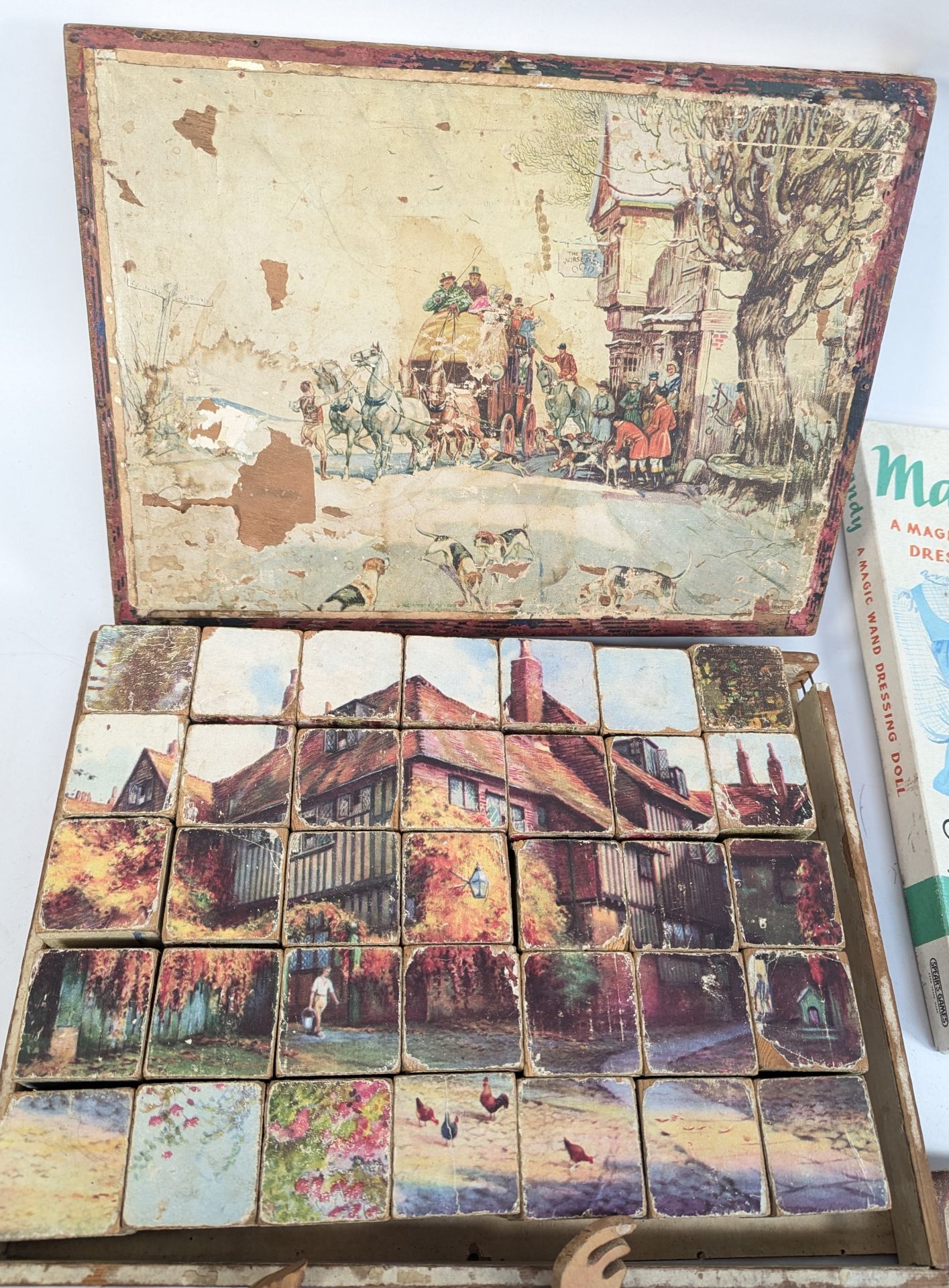 COLLECTION OF ASSORTED ANTIQUE TOYS & GAMES - Bild 5 aus 9