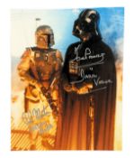 STAR WARS - EMPIRE STRIKES BACK - DUAL SIGNED 8X10